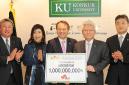 Daekyo Group and Its Chairman Kang, Young-joong Donates One Billion Won to Konkuk University’s “Sangheoeuisuk Scholarship” Fund